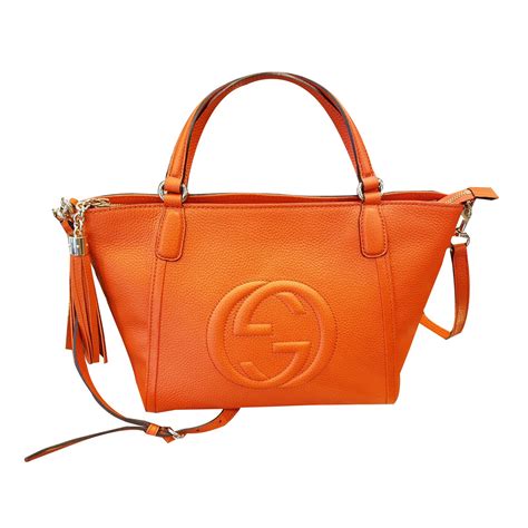 gucci orange handbag